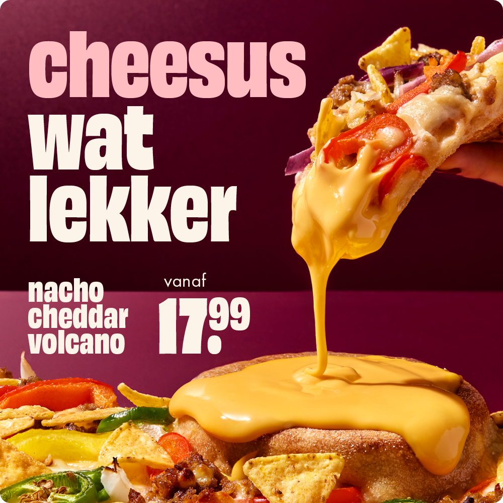 Cheesus wat lekker: nieuwe nacho cheddar volcano