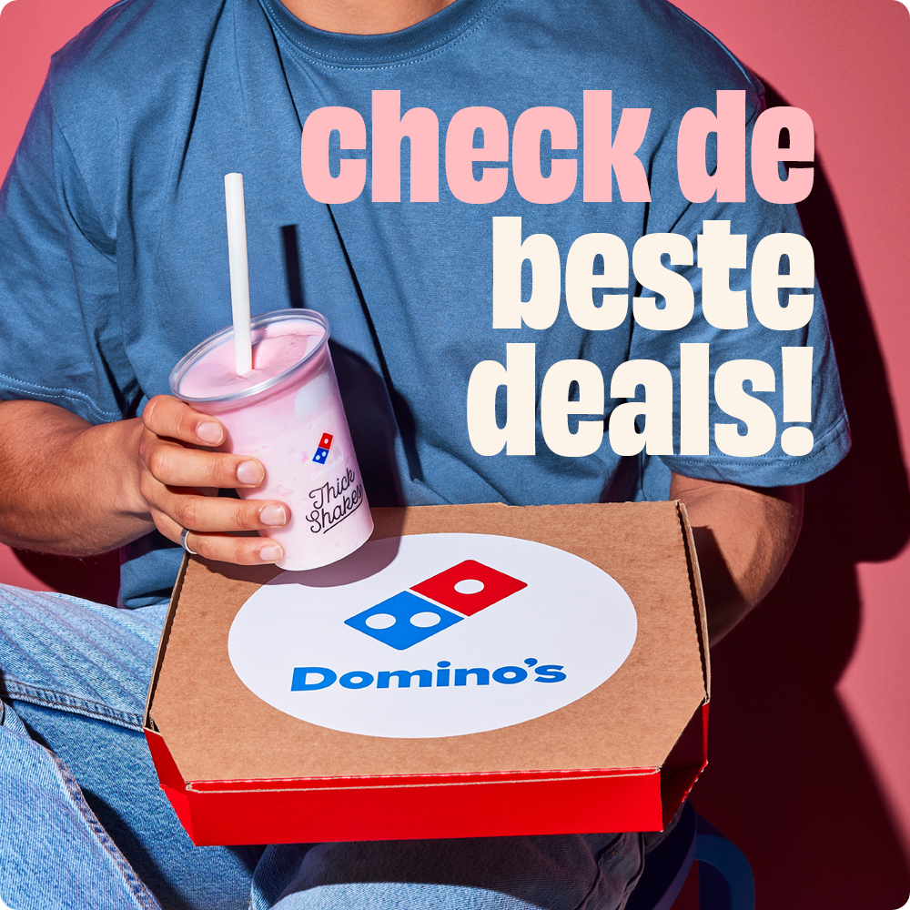 Domino's: check de beste deals